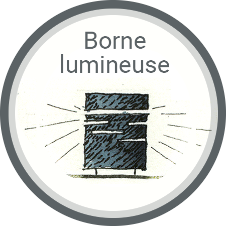 ZOOM-DESSIN-BORNE LUMINEUSE-450X450